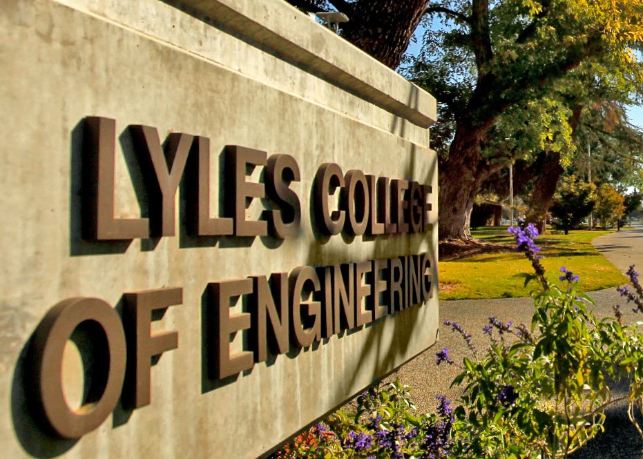 Lyles College Sign
