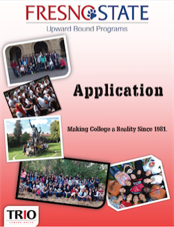 Red Cover for Application, Application, Making College a Reality Since 1961