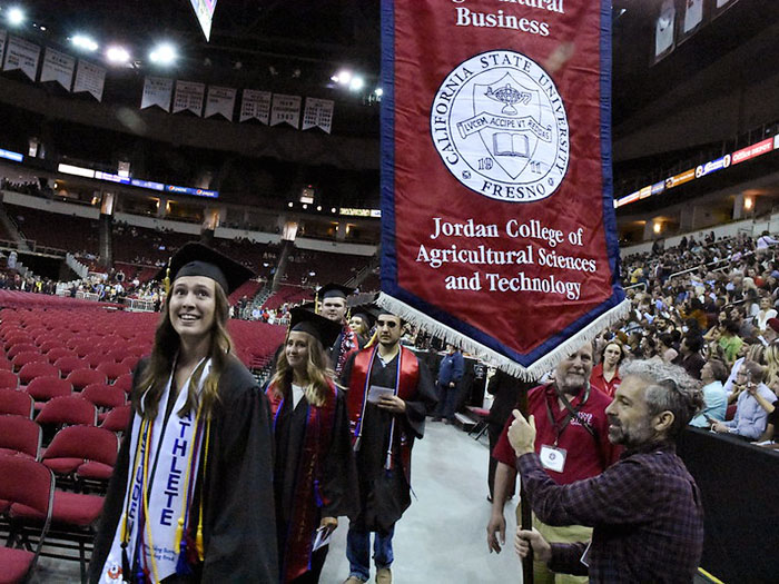 Ag Business student achiever recipient Loribeth Wilson at graduation