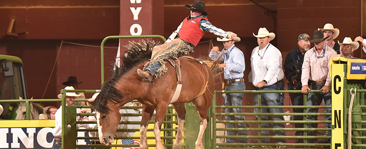 Mitchell Parham - 2018 CNFR rodeo nationals