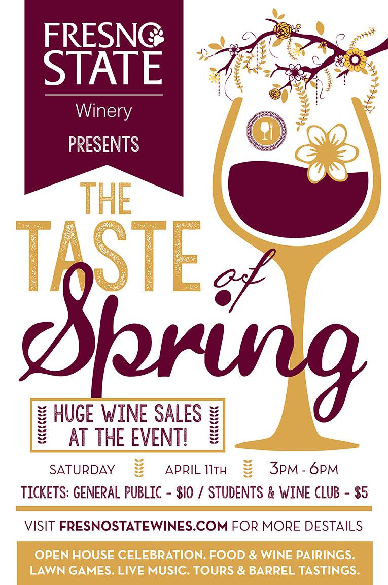 Taste of Spring event flyer
