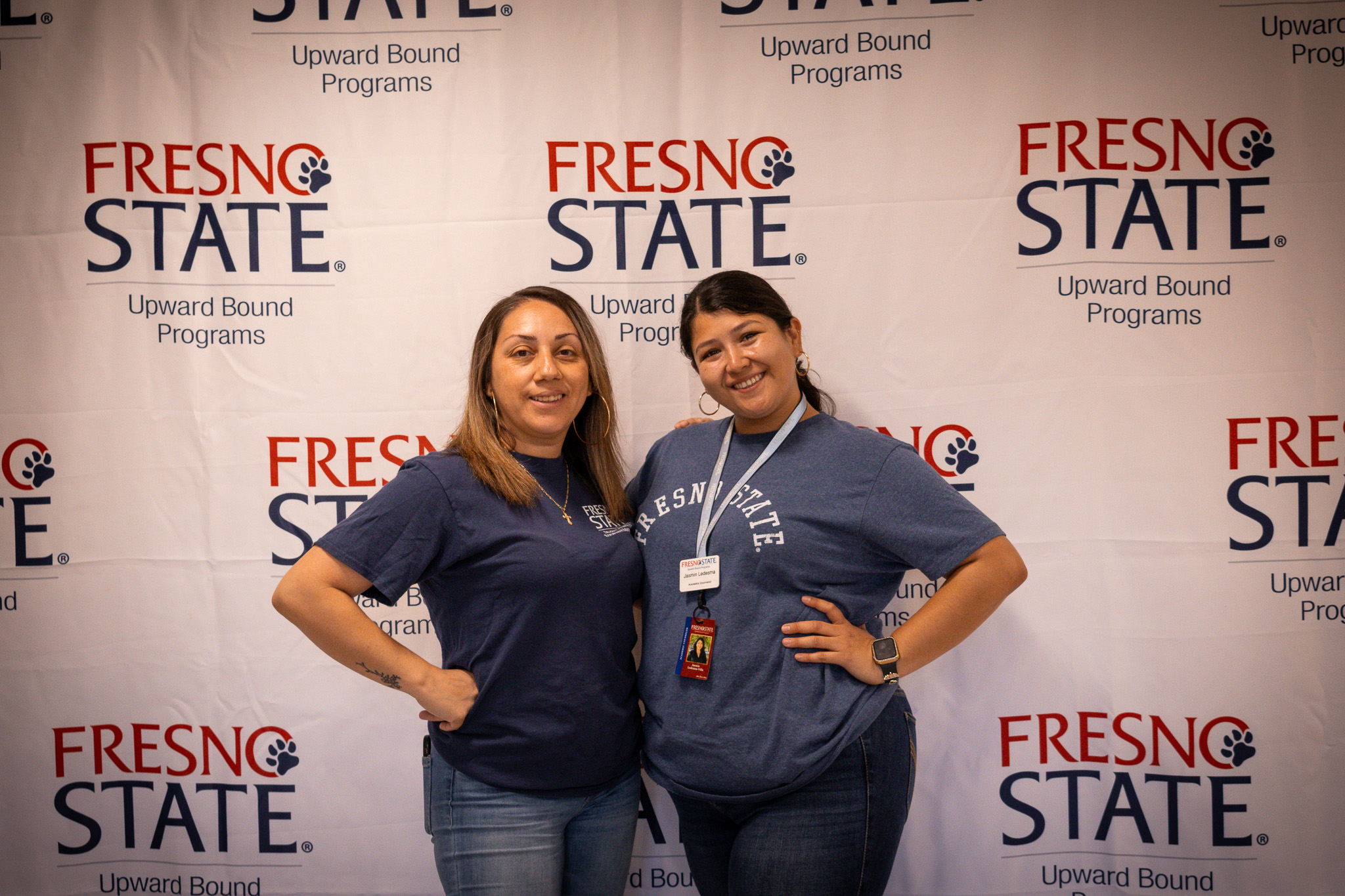Fresno State Upward Bound Counselors Anna and Jasmin
